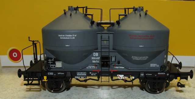 BRAWA 37104 Spur 0 Staubbehälterwagen Kds 54 DB III
