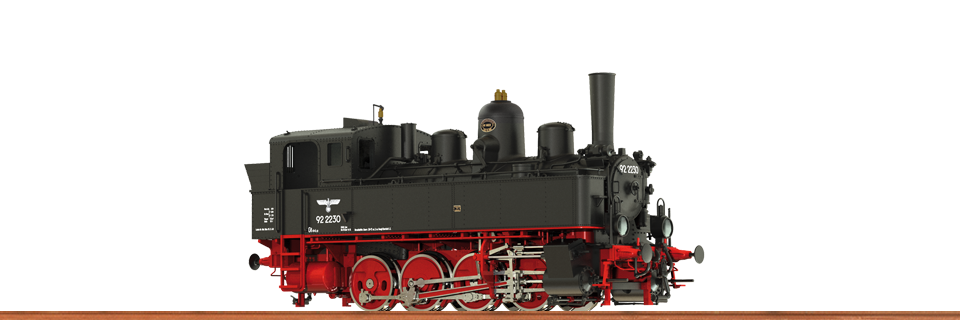 VO BRAWA 40617 Spur H0 Tenderl 92.22 DRG II AC