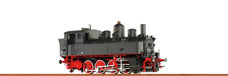 VO BRAWA 40620 Spur H0 Tenderl 92.22 DR III DC