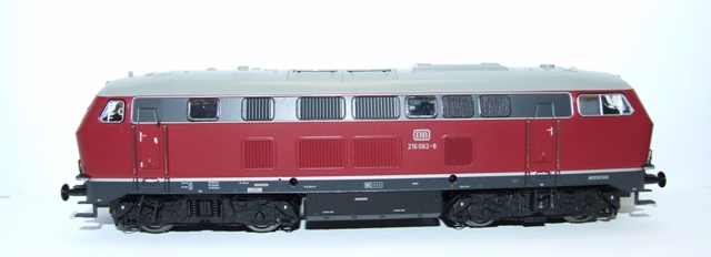 BRAWA 41145 Spur H0 Diesellok BR 216 DB IV Digital für 3 Leiter