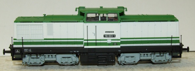 BRAWA 41221 Spur H0 Diesellok BR110 DR IV digital für 3 Leiter