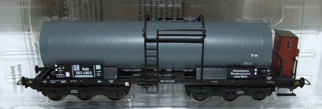 BRAWA H0 48528 Kesselwagen Leuna 6 achsig EP II DC
