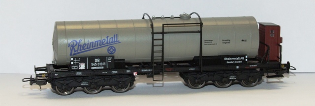 BRAWA 48532 Spur H0 Kesselwagen Rheinmetall DB EP III