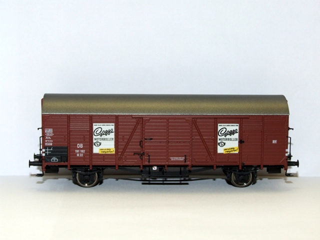 BRAWA 48699 Ged Güterwagen Goggo Motorroller DB EP III limitiert