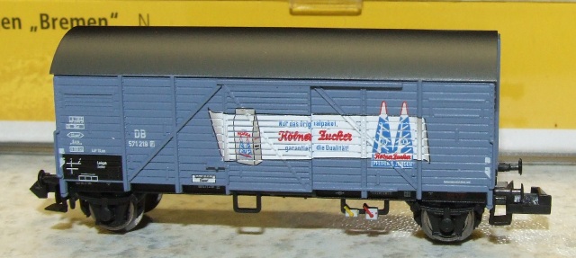 BRAWA Spur N 67208 Ged Güterwagen Bremen Kölner Zucker limitiert