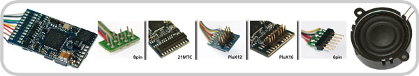 ESU 56499 Loksound Decoder 4.0 6-polig NEM 651 + Wunschsound