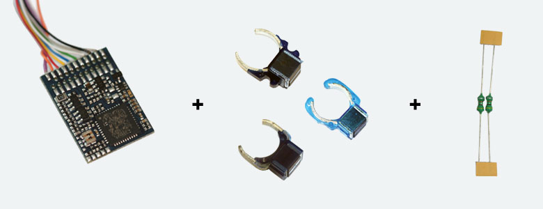 ESU 64630 LokPilot Digital Set 1 V4.0 M4 mit 64610 51960 Drosseln