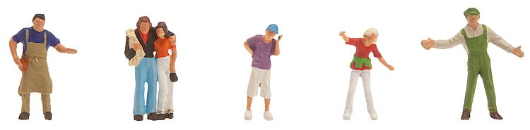 FALLER 151085 H0 Flohmarkt Figuren Set