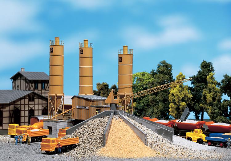Faller 252195 Spur N Betonmischwerk, Fertigmodell