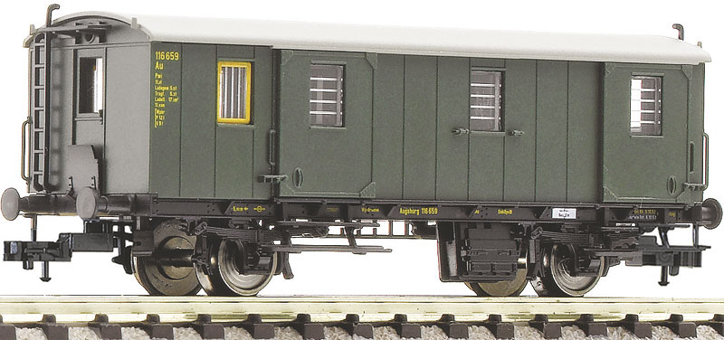 Fleischmann 509002 H0 Bay. Gepäckwagen Pwi bay 07 DB