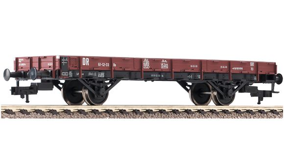 520902 Fleischmann H0 Rungenwagen DR Bauart R 02 EP III DC