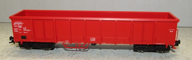 Fleischmann 528313 Hochbordwagen Eanos rot DB AG limitiert H0 DC