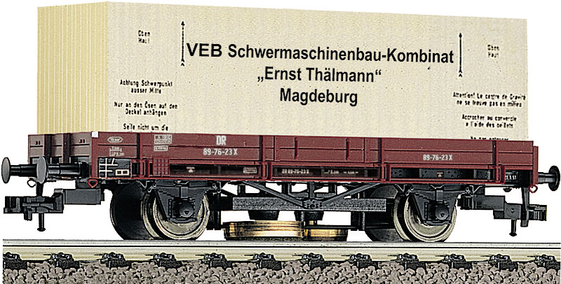 Fleischmann 556701 H0 Schienenreinigungswagen DR DC