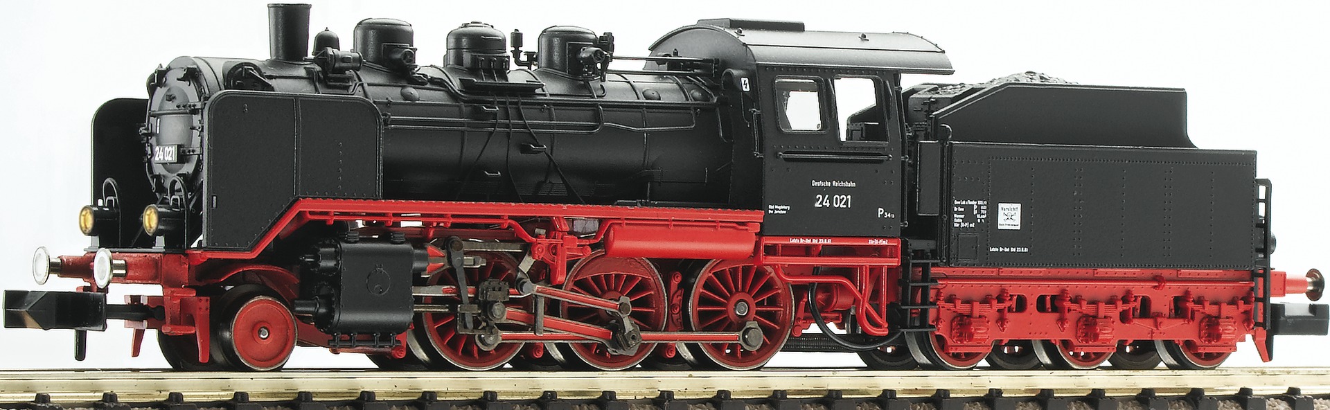 714301 Fleischmann Spur N Dampflok BR 24 DR EP III