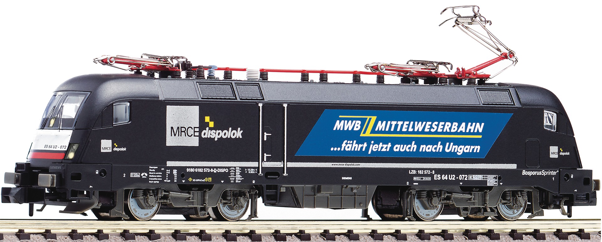 731102 Fleischmann Spur N E-Lok ES 64 MRCE-MWB