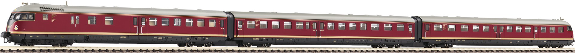 741272 Fleischmann Spur N Dieseltriebzug BR 612 DB Sound