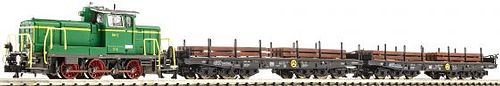 Fleischmann Spur N 781007 Zugset Maxhütte Diesellok und 2 Wagen