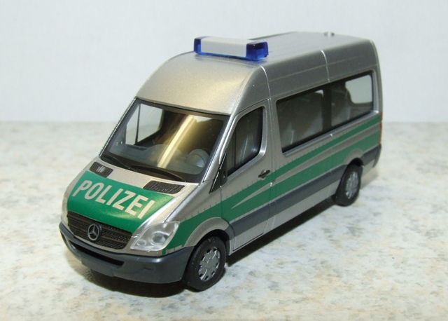 Herpa 47654 MB Sprinter 06 Bus Polizei 1:87 H0
