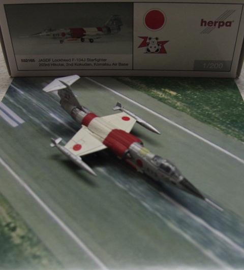 Herpa 552165 JASDF-203rd Hikotai, Komatsu AB Lockheed F-104J Starfighter 1:200