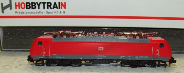 Spur N Hobbytrain 2912 Ellok BR 189 DB rot Ep.V