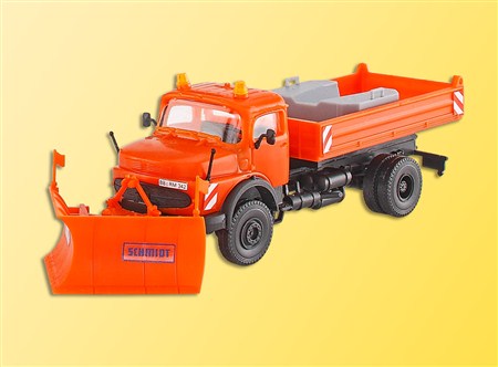 15001 Kibri H0 Bausatz MB Rundhauber mit Spitzpflug