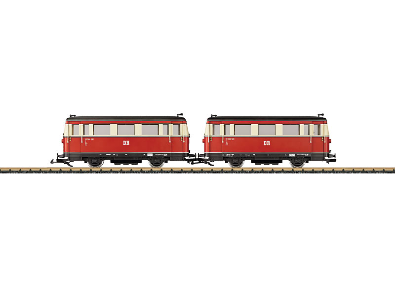 VO LGB Spur G 29655 Triebwagen Set VT 133 DR