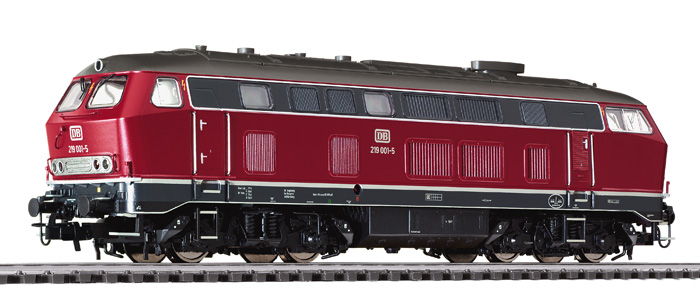 VO Liliput 132034 H0 Diesellok, BR 219, DB, Ep.IV, mit Sounddecoder, WS dig.