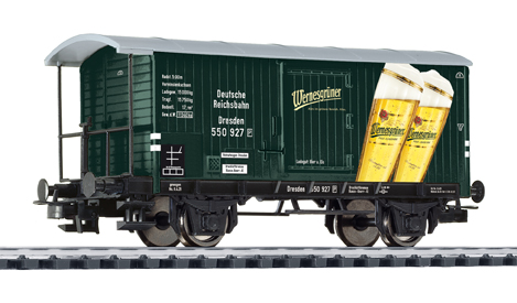 Liliput 224808 H0 Bierwagen Wernesgrüner, DR, Ep.III DC