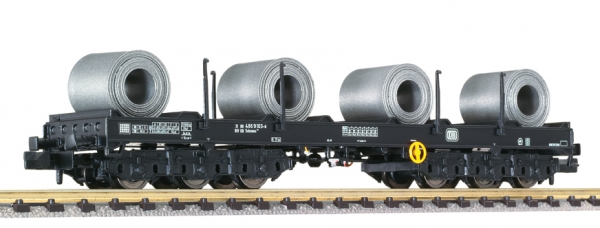 Liliput 265765 Spur N Transportwagen für Blechcoils, m. Dreh-Rungen u. 4 Coils,