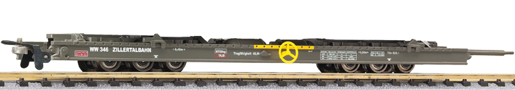 Liliput 291909 H0e Rollwagen, Zillertalbahn, Ep.III-V