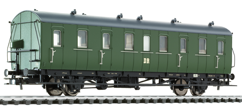 Liliput 334045 H0 Personenwagen 2. Kl., Bp. 540-223, DR, Ep.III