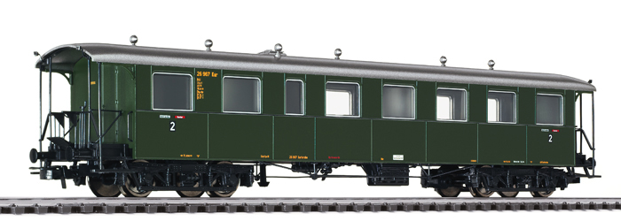 L 334570 Liliput H0 Eilzugwagen 2.Kl. B4i Bad 03 DB EP III