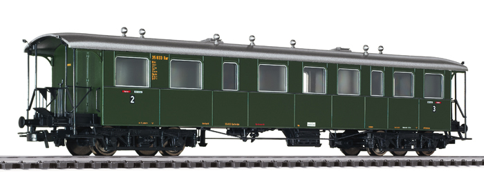 L 334571 Liliput H0 Eilzugwagen 2./3.Kl. BC4i Bad 02