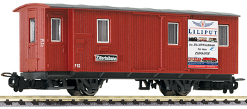 Liliput 371012 H0e Maschinenwagen, Zillertalbahn, Ep.V