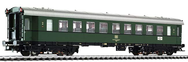L 334548 Liliput H0 Schnellzg 2.Kl mit LED Zugschluß DC