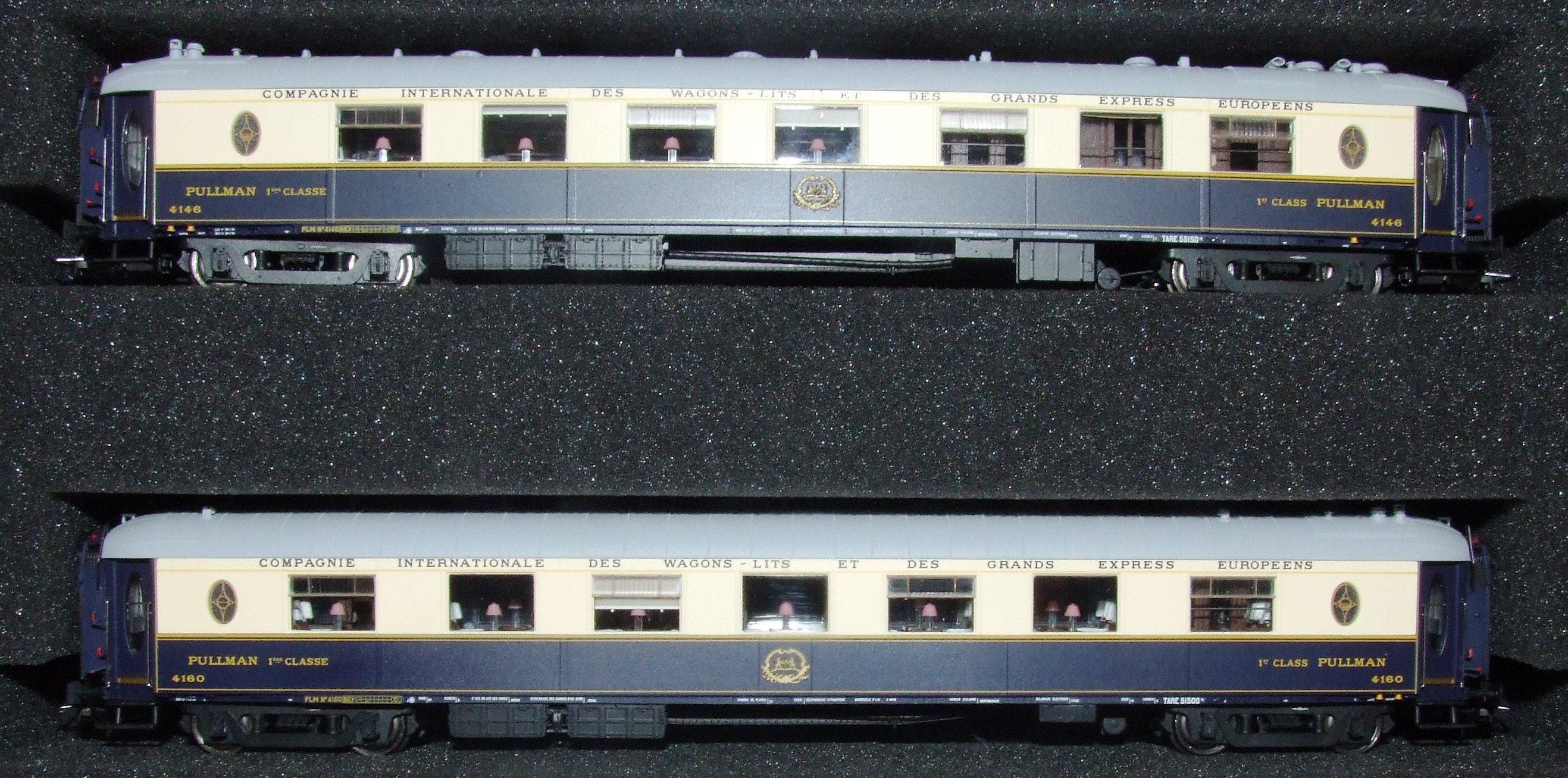 LS Models MW2002 - SNCB Wagenset Camino Azul RAILTOUR III (1984-1992), Brüssel-Port Bou