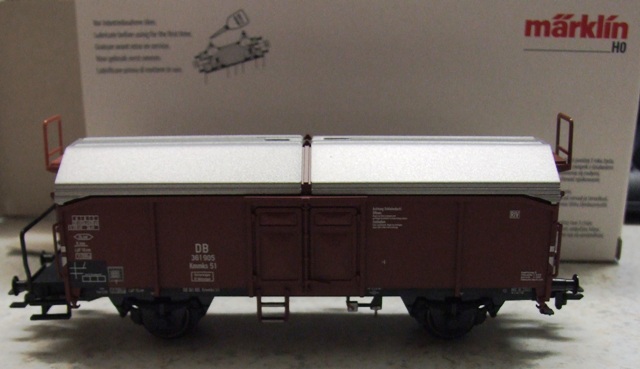 Märklin aus 00765 -12 Güterwagen Kmmks 51 DB EP III