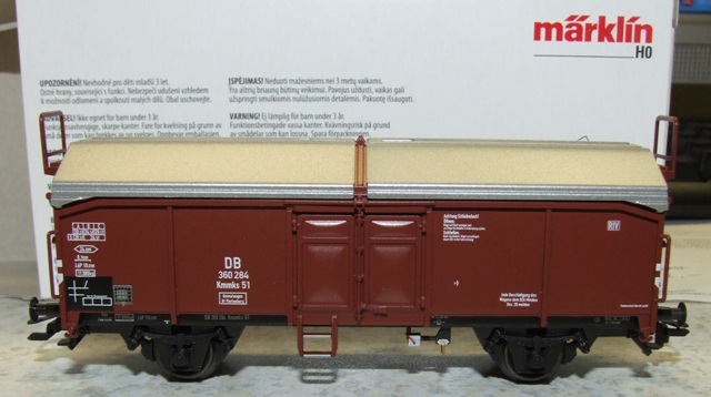 Märklin aus 00765 -06 Güterwagen Kmmks 51 DB EP III