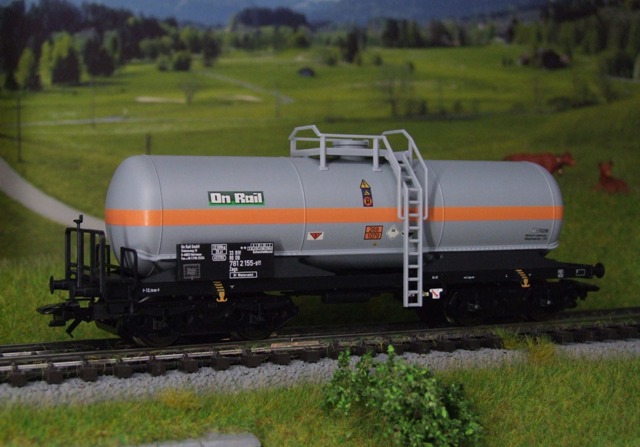 Märklin aus Display 00798 NR 12 4-achsiger Kesselwagen On Rail EP V
