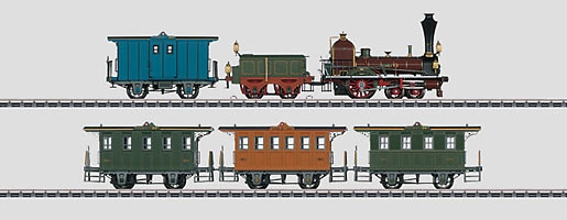 VO Märklin 26472 H0 Historischer Personenzug "Aar
