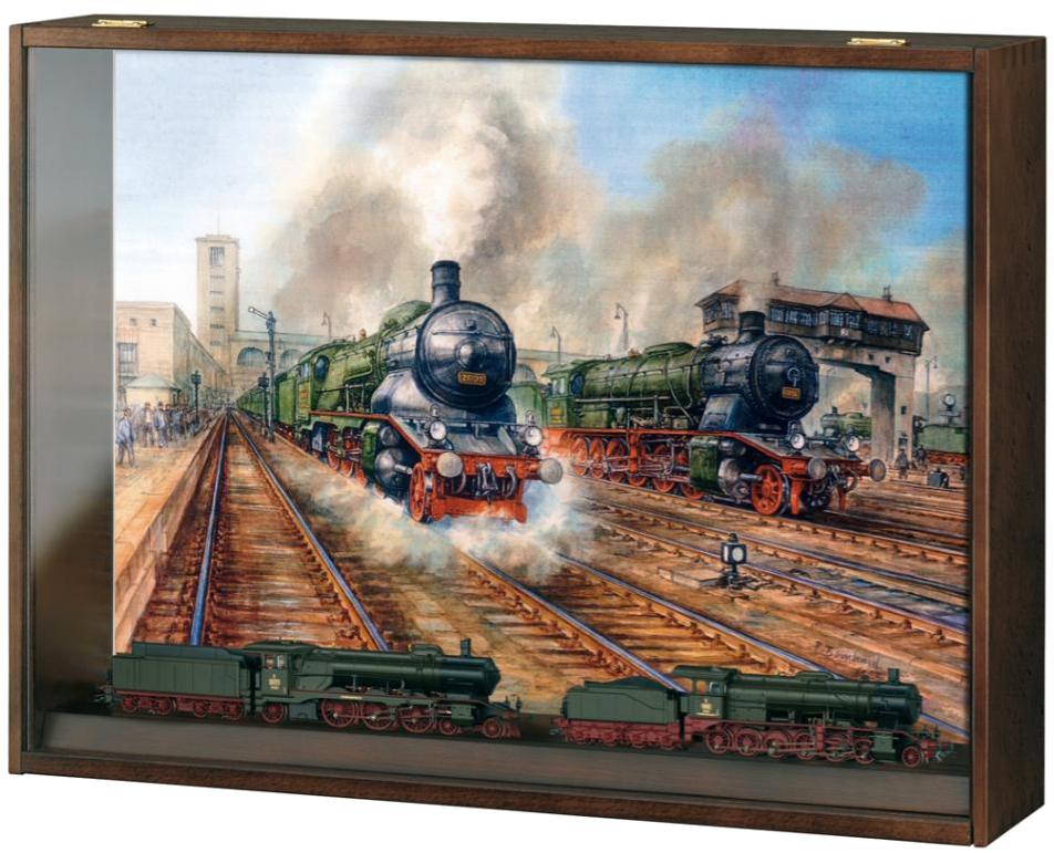 VO Märklin 31021 Dampflok Set Stuttgarter Bahnhof Ep. I limitiert