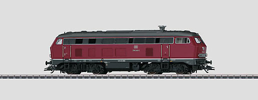 Märklin 37764 H0 Diesellokomotive BR 218, DB, Ep.IV mfx+