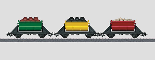 Märklin 44139 H0 Kippwagen-Set mit Beladungen