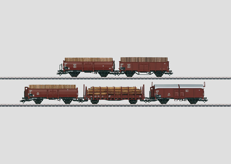 Märklin 46192 Insider Modell Güterwagen-Set Holzverladung 2012