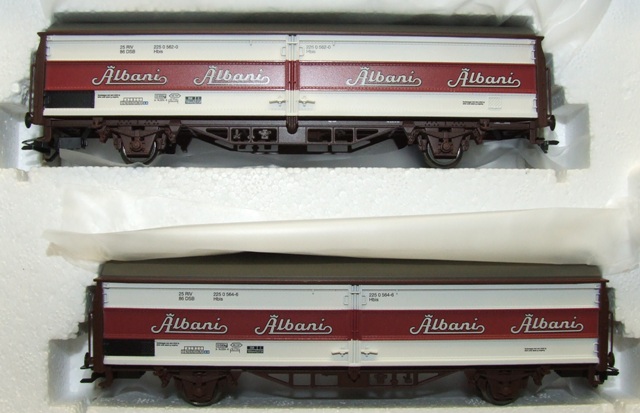 Märklin 48370 H0 Schiebewandwagen-Set "Albani" DSB