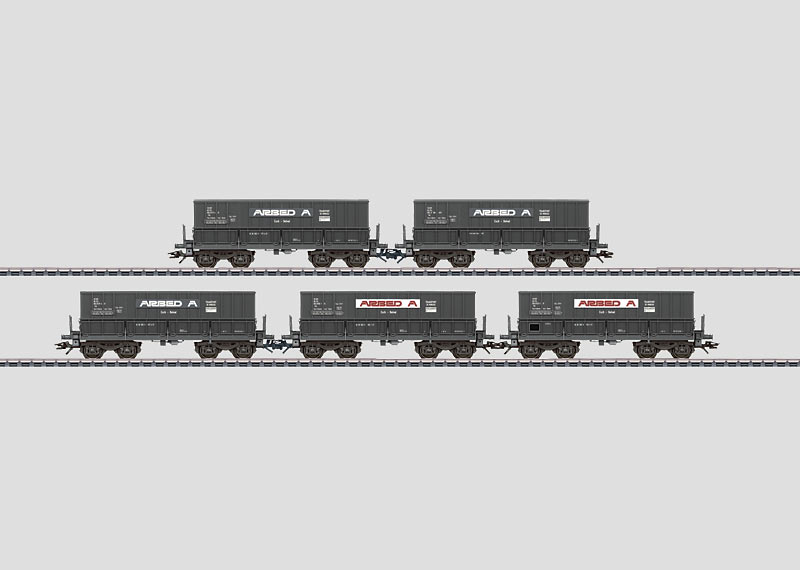 48432 Märklin H0 Erzwagen-Set "ARBED", CFL, Ep. IV