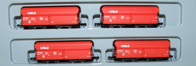 Märklin 86309 Spur Z MHI  Wagenpackung WLE 4 teilig EP V