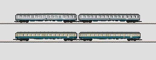 Märklin Spur Z 87339 MHI Nahverkswagen Set DB EP IV