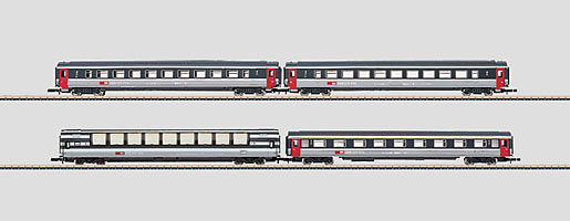 VO Märklin 87662 Spur Z Wagenset Eurocity SBB