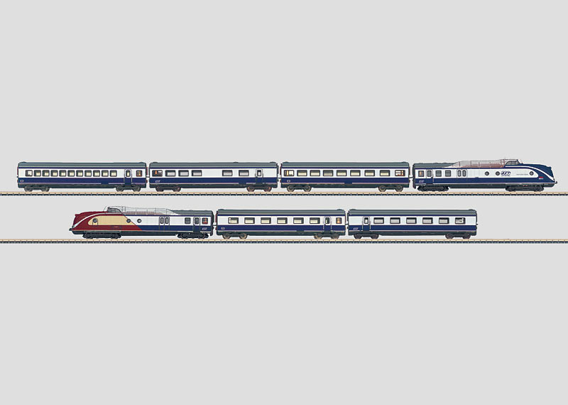 VO Märklin 88735 Spur Z Blue Star Train limitiert auf 555 Stück